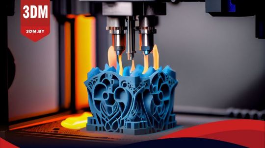 Печать на 3D принтере.