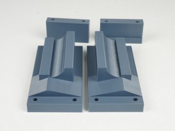 Кондуктор для точной обрезки профильной трубы. Печать на 3D принтере.