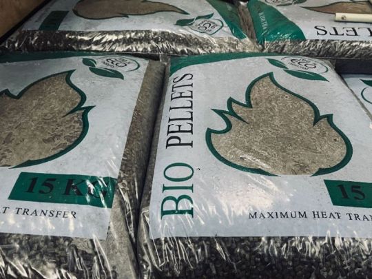 Wood peat pellets from Belarus