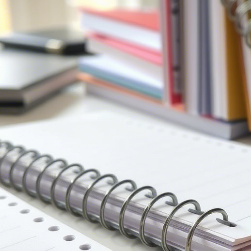 блокнот на пружине