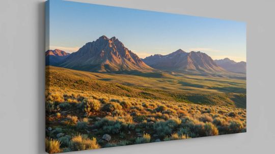 Печать на холсте