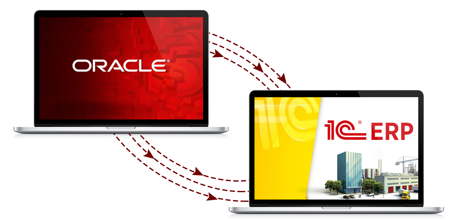 Обмен 1с с oracle