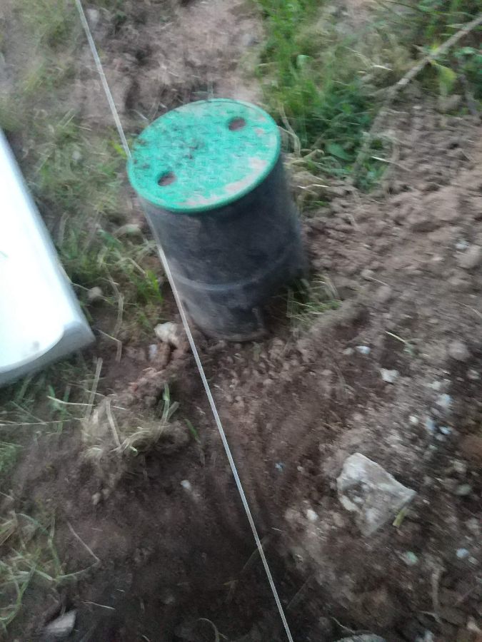 Рабочий процесс установки системы автоматического полива.