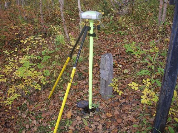 GPS глонасс ПП временный репер пункты полигонометрии 