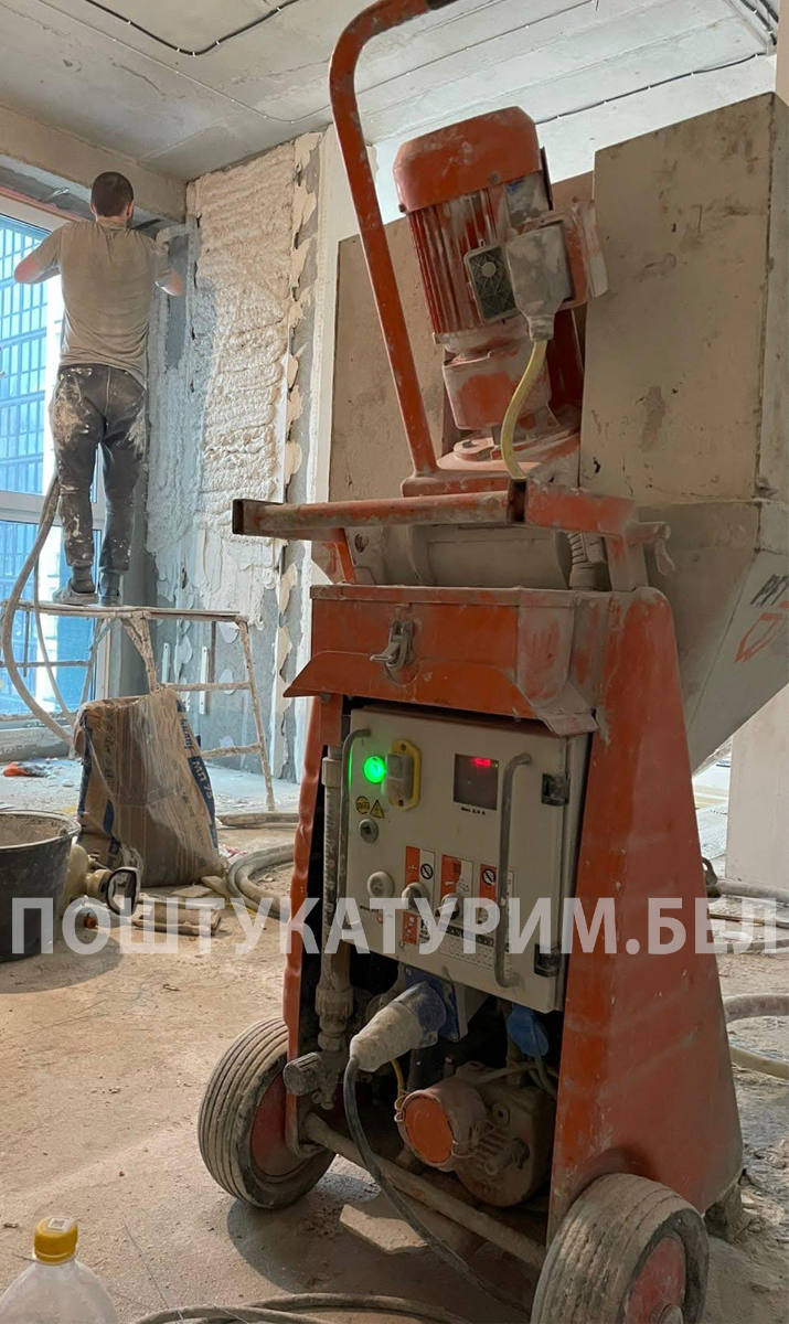 Штукатурка стен в Минске и области
