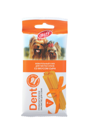 Жевательный снек DENT со вкусом сыра (для мелких собак)
