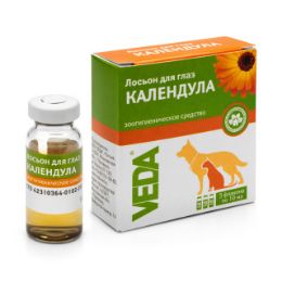 лосьон для глаз календула для кошек и собак