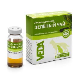 лосьон для глаз зеленый чай для кошек и собак