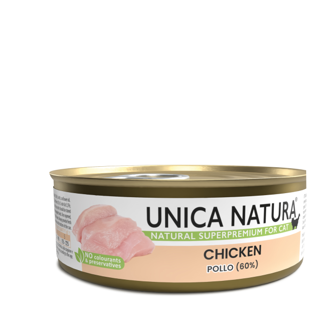 Влажный корм с курицей  для кошек