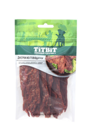 Джерки мясные из говядины Меню от Шефа