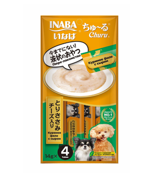 Лакомство-пюре с сыром для собак