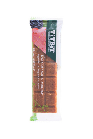 Батончик с мясом индейки и черносливом