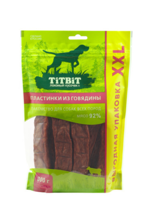 Пластинки из говядины XXL