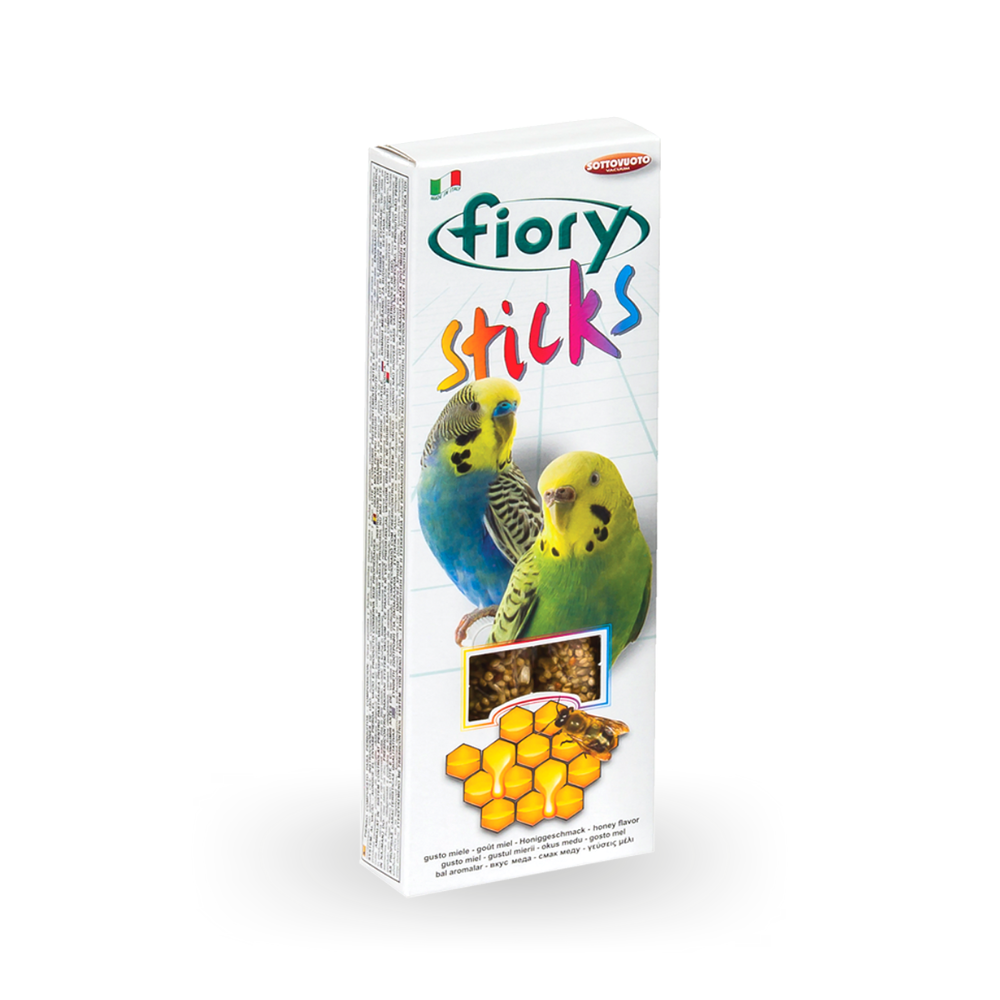 Палочки для волнистых попугаев с медом