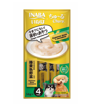 Лакомство-пюре с овощами для собак