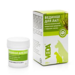 вединол для лап с маслом сосны