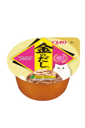 Тунец Магуро с морским гребешком