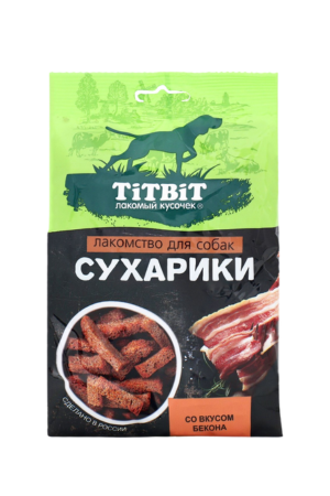 сухарики с беконом