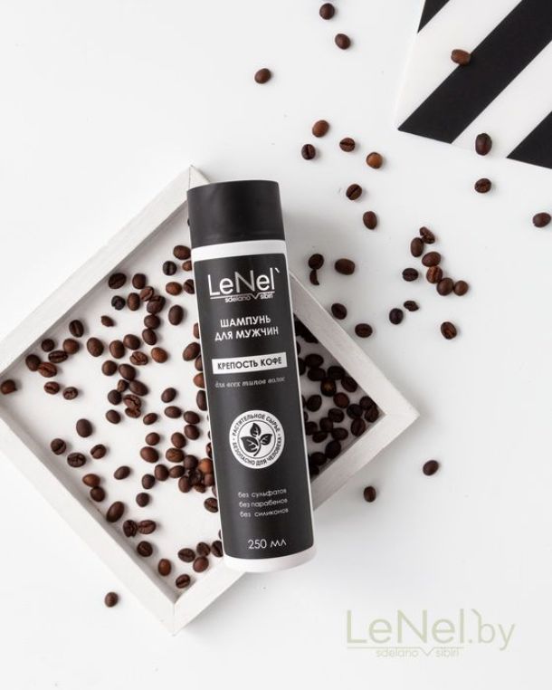 Мужской шампунь "Крепость кофе"