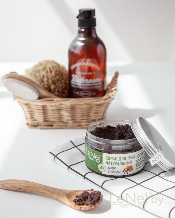 Скраб для тела "Кофе с мёдом"