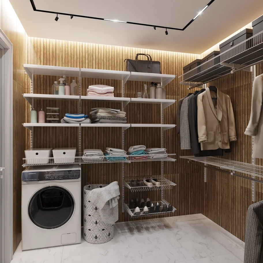 Гардеробная и прачечная