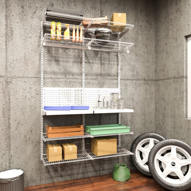 В мастерскую и гараж белая