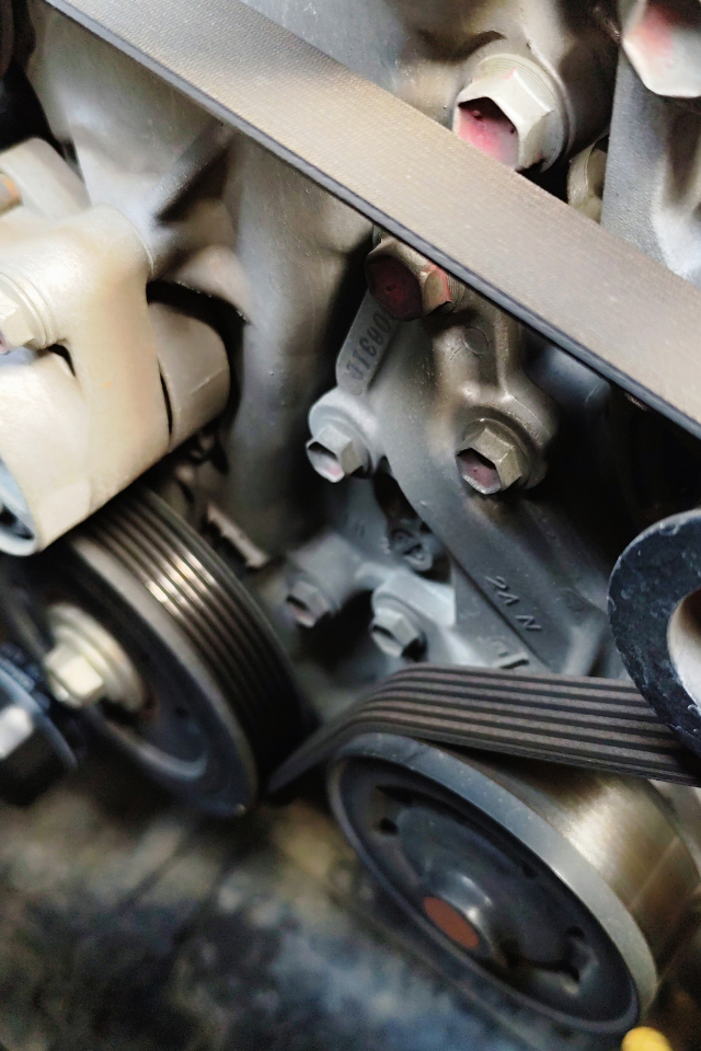 Замена ремня генератора