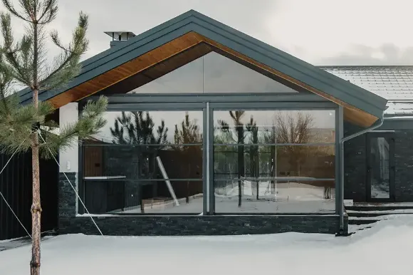 Гильотинное остекление