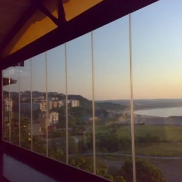 Безрамное остекление лоджии Albert genau в Минске