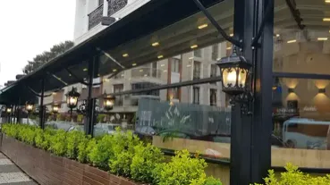 Безрамное остекление Ресторанов и кафе