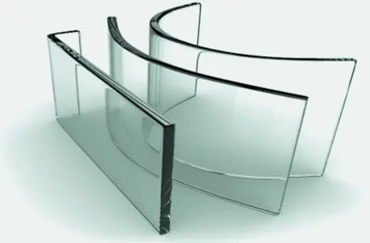 Молированоое стекло для стеклянных ограждений