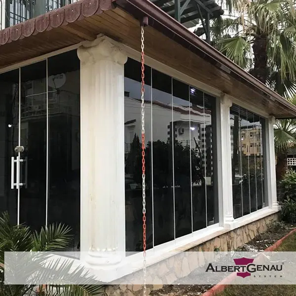 Безрамное остекление Albert genau в Минске