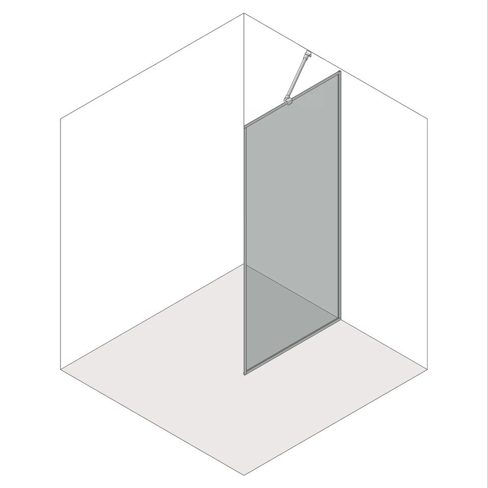 Схема-чертеж безверной перегородки