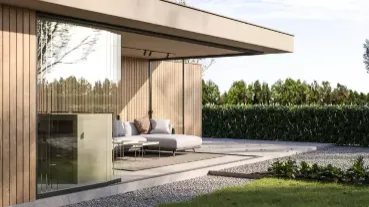 Безрамное остекление террас