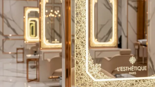 Художественное лазерное матирование зеркал