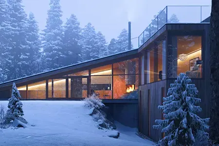 Стекло с электрообогревом