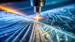 Лазерное матирование стекла