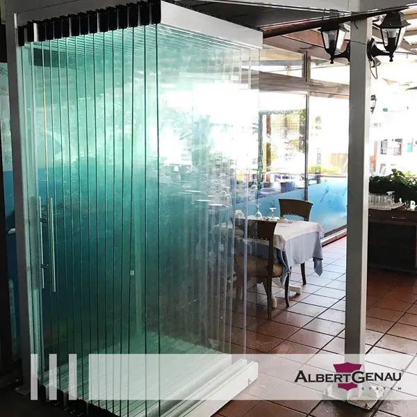 Безрамное остекление Albert genau в Минске