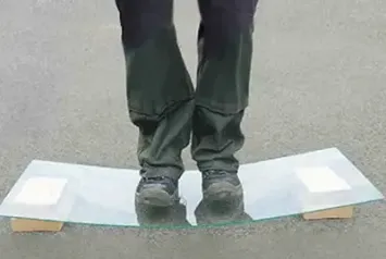 Прочность закаленного стекла