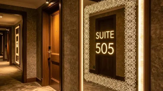 Художественное лазерное матирование зеркал