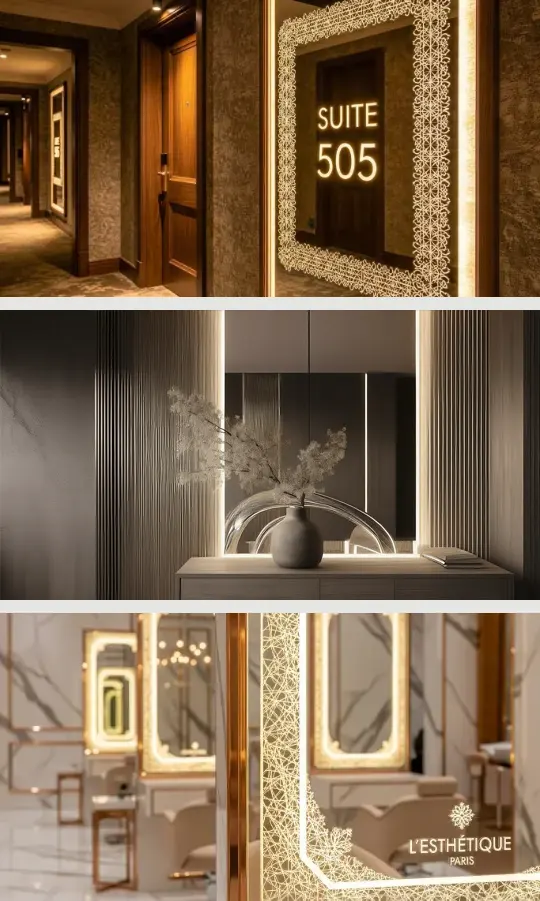 Лазерное матирование зеркал