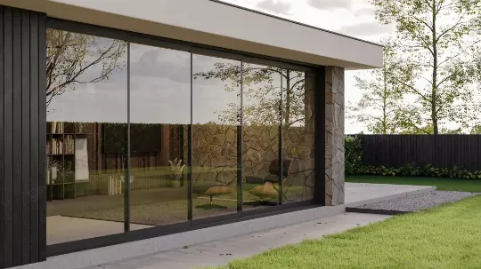 Остекление раздвижными стеклопакетами в Минске