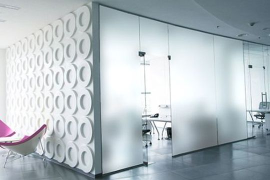 смартстекло в перегородках