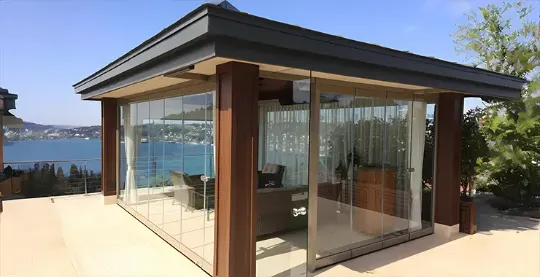 Безрамное остекление беседок от Альберт Генау