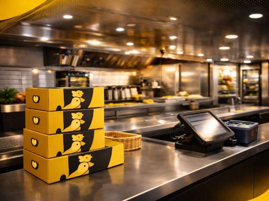 Дарк китчен с моно-продуктом. арендуемая площадь 153 м2