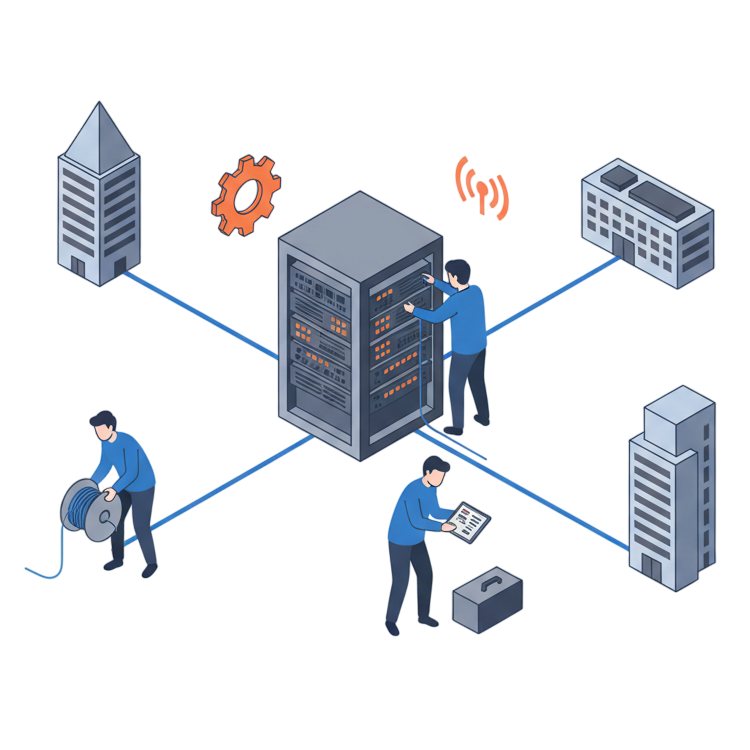 Объединение офисов в единую сеть