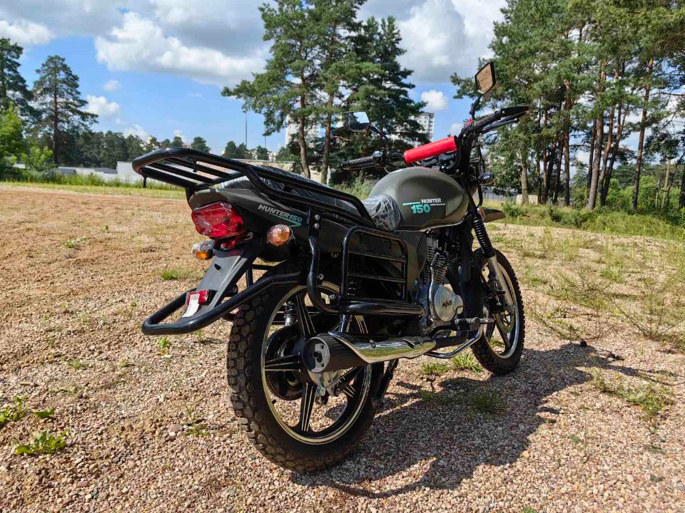 racermotors.by - МОТОЦИКЛ Минск Hunter 150
