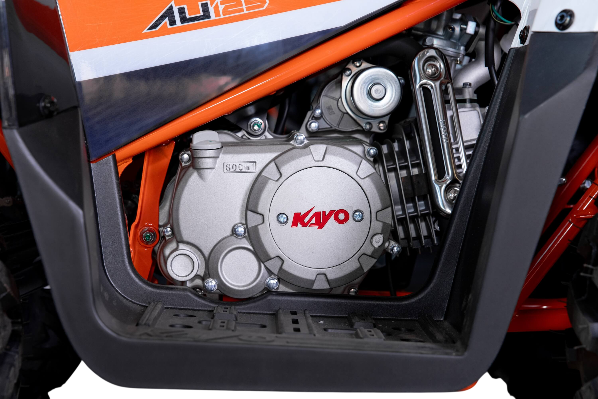 racermotors.by - Силовой агрегат и ходовая часть Квадрицикл KAYO AU125 с ПСМ