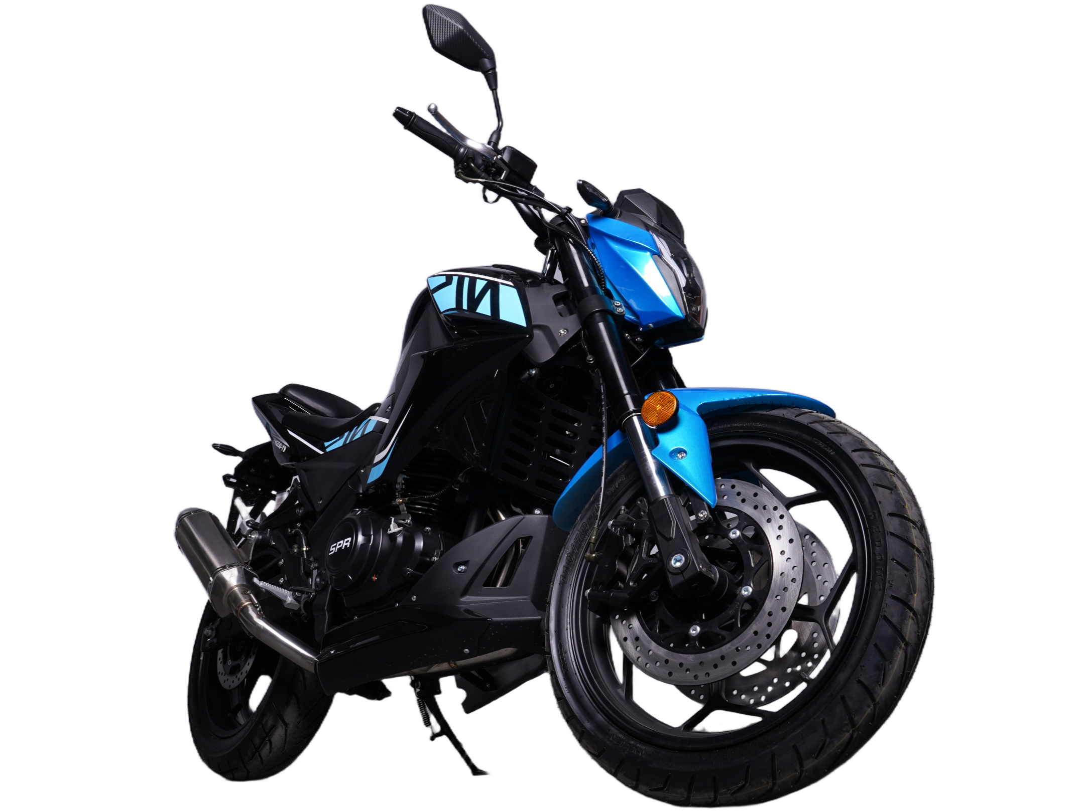 racermotors.by - Управляемость и безопасность: Полный контроль - Мотоцикл SPRMOTORS HURRICANE