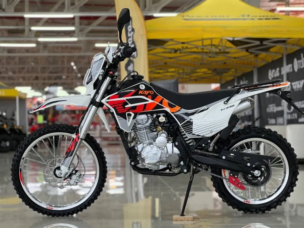 racermotors.by - Мотоцикл KAYO K1-J 150 Road (CB150) 19/16 с ЭПТС